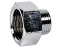 MessingFit Chroom mamelon reduit FM 3/4 x 1/2 - chromé