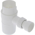 MessingFit ZES siphon pour groupe de securité 3/4 - blanc