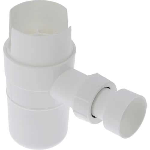 MessingFit ZES siphon pour groupe de securité 3/4 - blanc