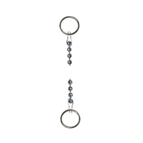 DBJ Perla chainette 3,6 mm x 750 mm - avec 2 anneaux