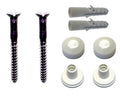 DBJ set de fixation pour toilet M6 x 70 - blanc - pris par set