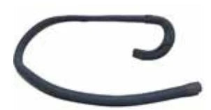 Fixaflex Aspirex flexible d'évacuation 18/22 mm avec collier de fixation 3000 mm