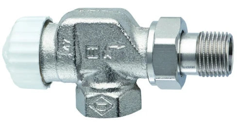 Heimeier V-Exact robinet radiateur thermostatisable équerre inversé 3/8 x 3/8