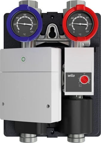 Bosch HS25/4 MM100 BO Groupe de pompe modulaire pour 1 circuit non mélangé, avec module de mélange MM 100