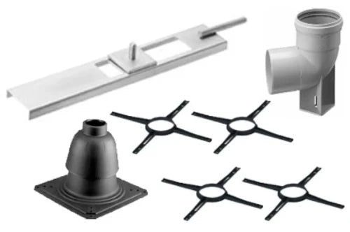 Burgerhout Flexline set de raccordement complète 60 mm