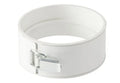 Ubbink Rolux collier de serrage avec fermeture clic 80/125 mm - blanc
