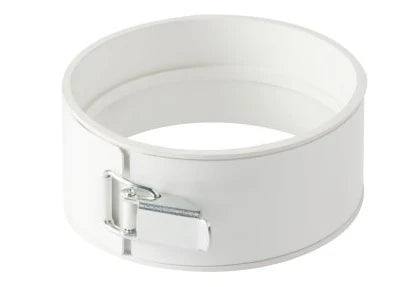 Ubbink Rolux collier de serrage avec fermeture clic 60/100 mm - blanc