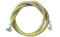 Fixaflex Washflex PVC flexible pour machine à laver avec coude FF 3/4 x 3/4 - 4000 mm - gris