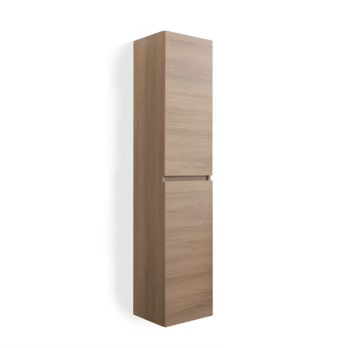 Procasa Kivu colonne avec 2 portes 350 x 330 x 1690 mm - smoked oak - réversible