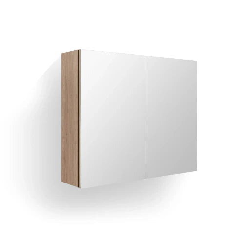 Procasa Kivu armoire de toilette sans éclairage avec 2 portes 1200 x 720 x 160 mm - smoked oak - exclusif combibox
