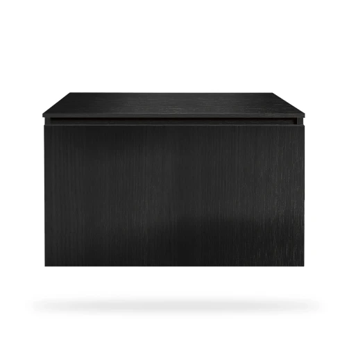 Procasa Kivu sous-meuble avec 1 tiroir sans poignées 700 x 475 x 520 mm - raven oak