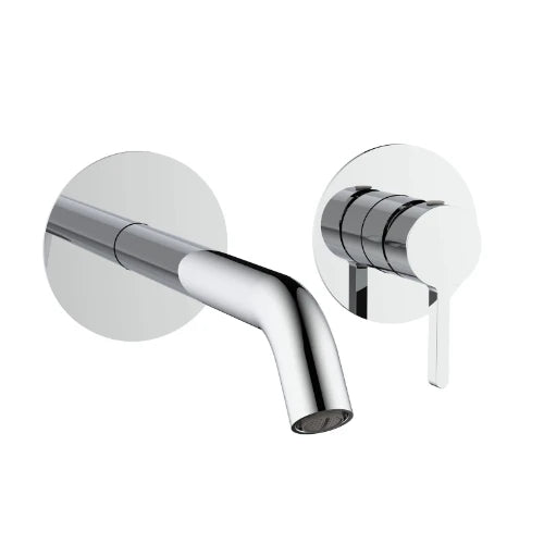 Procasa Vivo set de finition robinet mural lavabo - chromé