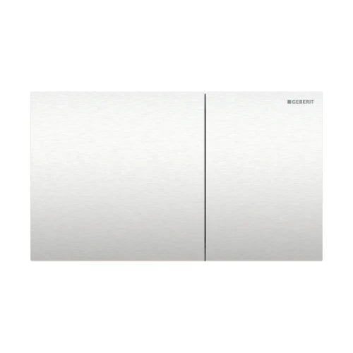 Geberit Sigma70 plaque de commande, brossé, revêtement facile à nettoyer