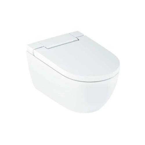 Geberit Alba Aquaclean wc douche 565 x 375 x 405 mm - cuvette suspendue - abattant avec soft-close - blanc Keratect