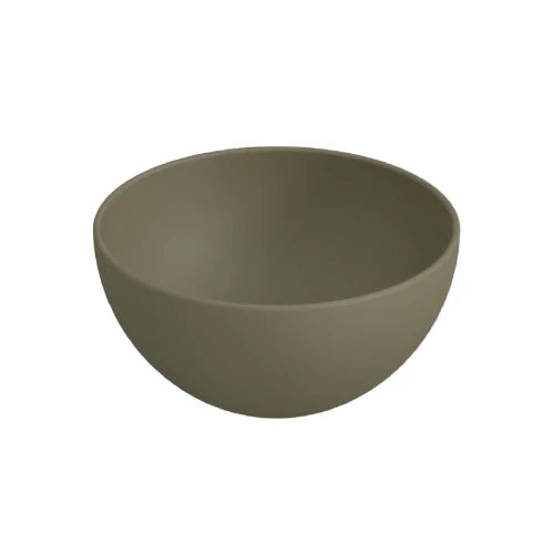 Procasa Obi lavabo à poser rond 240 x 240 x 120 mm - forêt - céramique - sans trou de robinet - sans trop-plein