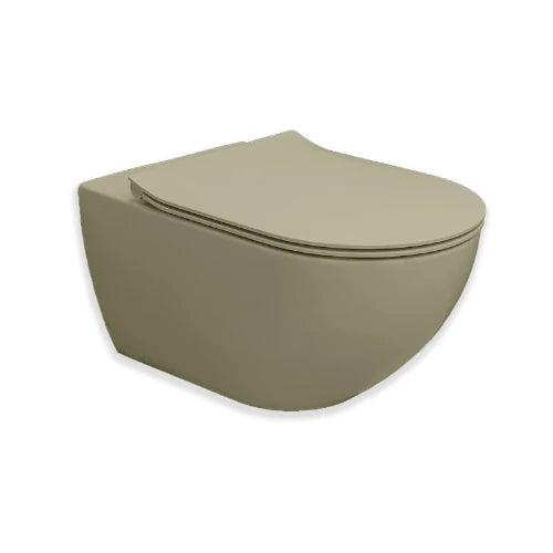 Procasa Obi toilet suspendue Cycloneflush zonder spoelrand 550 x 355 x 340 mm - woud