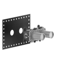 Gessi Ingranaggio partie encastrée mitigeur thermostatique douche murale acier brossé