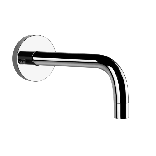 Gessi Via Tortona bec mural d'écoulement 1/2 x 231 mm - chromé
