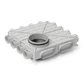 Begetube Profi-air boite de distribution modèle bas 2 x DN 180 - 12 x 63 mm