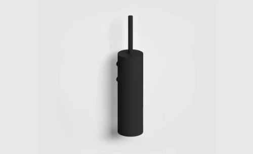 Clou Sjokker porte-brosse, modèle mural, noir mat powdercoating. prix par pièce