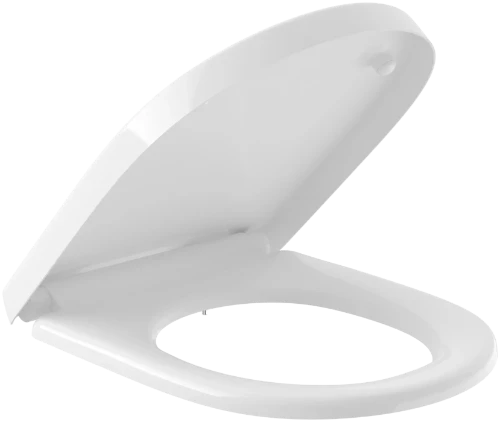Villeroy & Boch O.Novo abattant - blanc - softclose - quick release - charnière inox