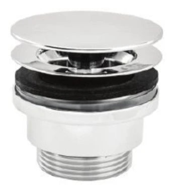 Conima lavabo crépine 5/4" sans trop-plein - écoulement libre - chromé