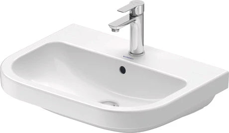 Duravit D-Code lavabo 600 x 460 mm - blanc - avec trou de robinet - avec trop-plein
