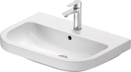 Duravit D-Code lavabo 650 x 460 mm - blanc - avec trou de robinet - avec trop-plein