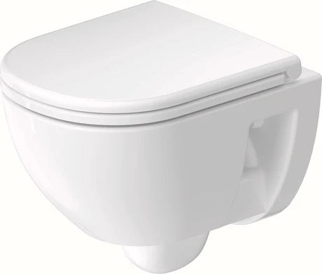 Duravit D-Code Cuvette suspendue Compact Blanc brillant 480 mm