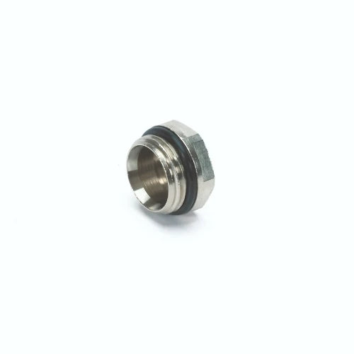 Begetube bouchon M 3/8 avec O-ring - chromé