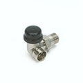 Begetube robinet radiateur thermostatisable double-équerre gauche 1/2 x M24 - valeurs Kv réglables