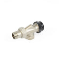 Begetube robinet radiateur thermostatisable équerre inversé 1/2 x 1/2 - valeurs Kv réglables