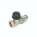 Begetube robinet radiateur thermostatisable droit 1/2 x 1/2 - valeurs Kv réglables