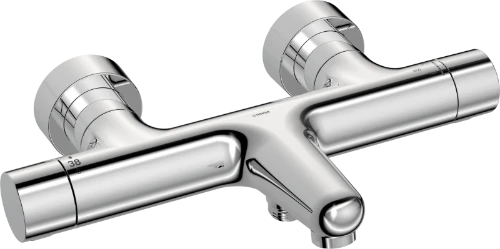Hansa HansaPrisma robinet thermostatique bain - chromé