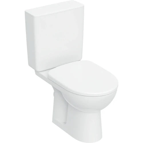 Geberit Selnova AP128 PACK cuvette 355 x 665 mm - rimfree PACK (Selnova cuvette à poser H Rimfree + reservoir AP128 + abattant Softclose) sans rebord - blanc