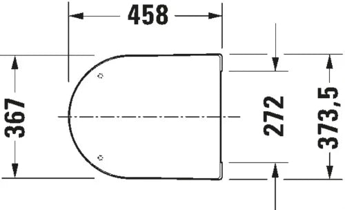 Duravit ME by Starck abattant wrapover - softclose - blanc mat
