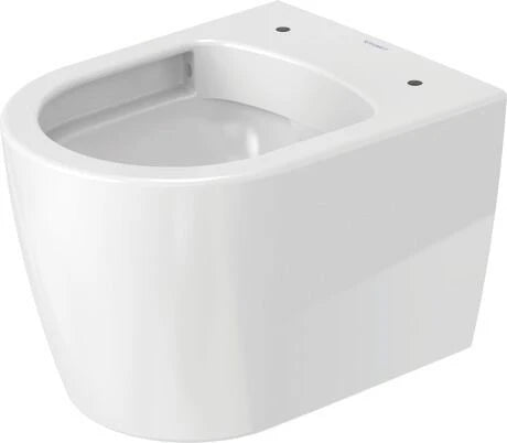 Duravit ME by Starck compact toilette suspendue 370 x 480 mm - rimless sans rebord - blanc mat - fixation invisible