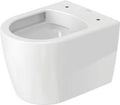 Duravit ME by Starck compact toilette suspendue 370 x 480 mm - rimless sans rebord - blanc mat - fixation invisible