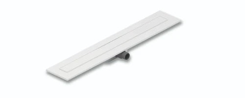 I-Drain Liquid Linear 68 White rigole de douche 700 mm - grille inclus