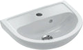 Villeroy & Boch Saval Pro lave-mains 450 x 340 mm - blanc - avec trou de robinet - avec trop-plein
