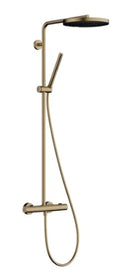 Hansgrohe Pulsify S Puro Showerpipe 260 1jet EcoSmart avec thermostat Ecostat Fine et douchette - Brushed Bronze