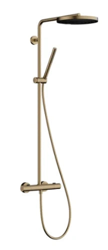 Hansgrohe Pulsify S Puro Showerpipe 260 1jet EcoSmart avec thermostat Ecostat Fine et douchette - Brushed Bronze