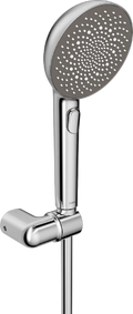 Hansa HansaAurelia set de douchette 110 mm 3-jets - montage au mur avec flexible 1250 mm - chromé