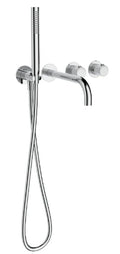 Procasa Vivo kit de finition pour thermostat de bain avec onduleur - bec de remplissage & douchette à main inclu - chromé