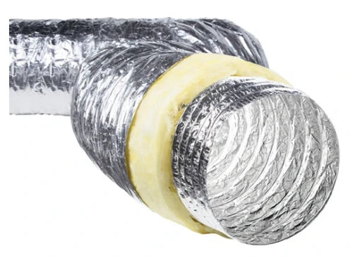 Egeda Sonoflex alu flexible insonorisé isolée pour ventilation (longueur 10m) 100 mm - prix par pièce