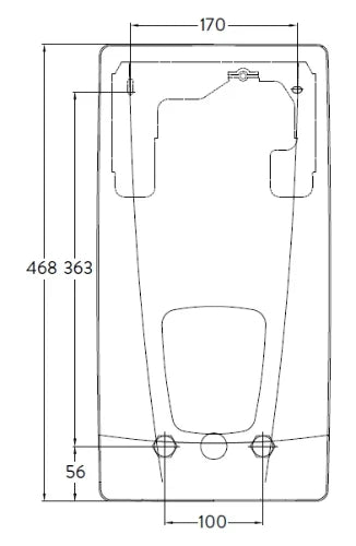 Clage DEX Next chauffe-eau instantané electronique de confort 18-27kW 400V 8,0L/min - ERP label sanitaire: A