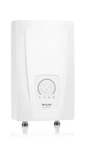 Clage CEX chauffe-eau instantané compact sur plan 11-13,5kW 400V 5,0L/min 45°C - ERP label sanitaire: A