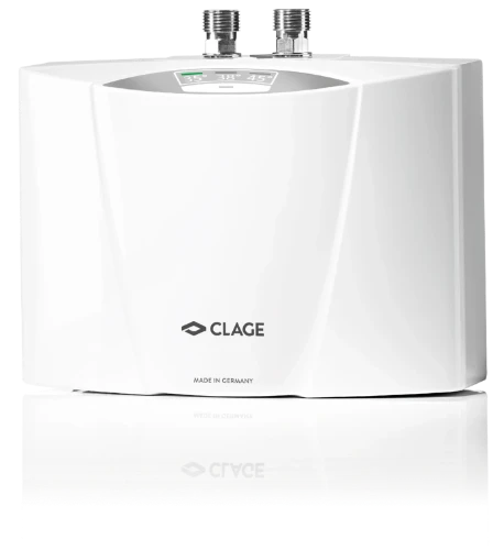 Clage MCX3 petit chauffe-eau instantané electronique 3,5kW 230V 2,0L/min 38°C - ERP label sanitaire: A