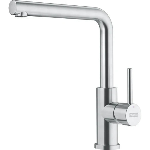 Franke Smart Glenda mitigeur de cuisine avec bec pivotant - Levier latéral - Acier inoxydable