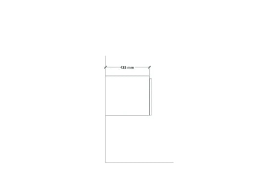 Procasa Klaire 39 - sous meuble lavabo avec 1 tirroir 1200 x 435 x 390 mm - soft